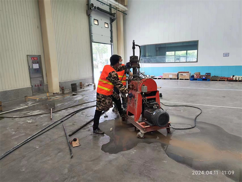 陆丰厂房地面下沉塌陷注浆加固施工